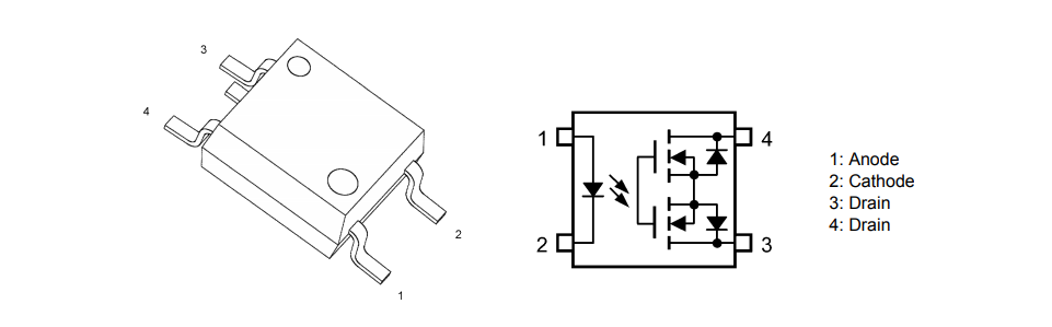 Toshiba TLP3146 Photorelays